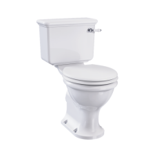 Monobloka tualetes pods bez apmales ar 440mm cisternu ar keramikas rokturi Guild (poda vāks nav iekļauts komplektā)